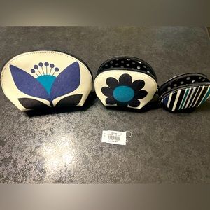 Brighton 3 piece cosmetic bag set